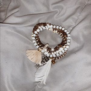4 piece bracelet set.